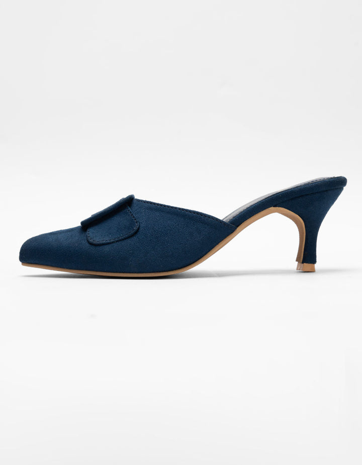 Navy Blue Chappal - J. Junaid Jamshed