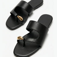Black Chappal - J. Junaid Jamshed