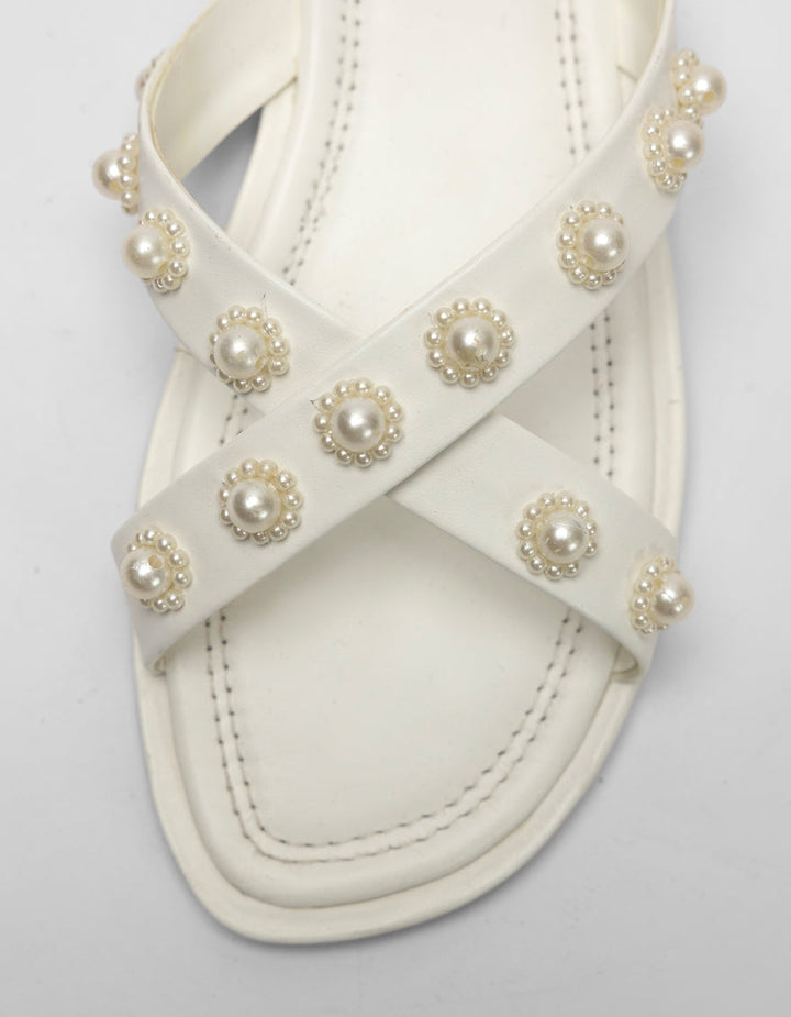 White Chappal - J. Junaid Jamshed