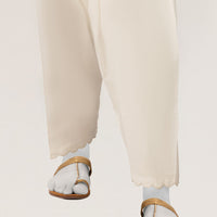 Lawn White Shalwar - J. Junaid Jamshed