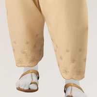 Lawn Beige Shalwar - J. Junaid Jamshed