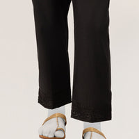 Lawn Black Trouser - J. Junaid Jamshed