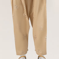 Lawn Beige Shalwar - J. Junaid Jamshed