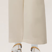 Lawn White Trouser - J. Junaid Jamshed