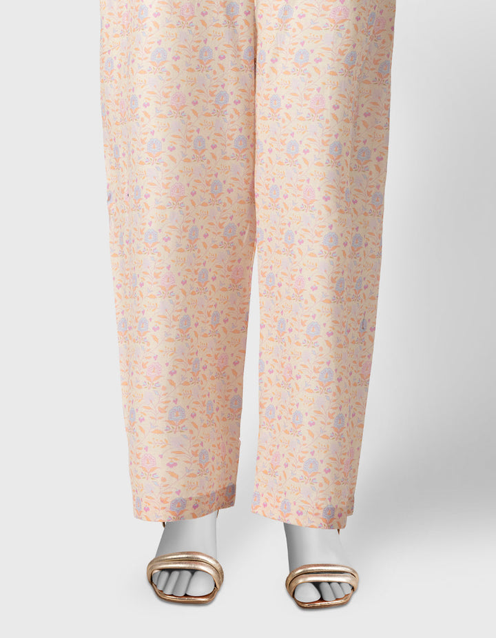 Lawn Cream Trouser - J. Junaid Jamshed