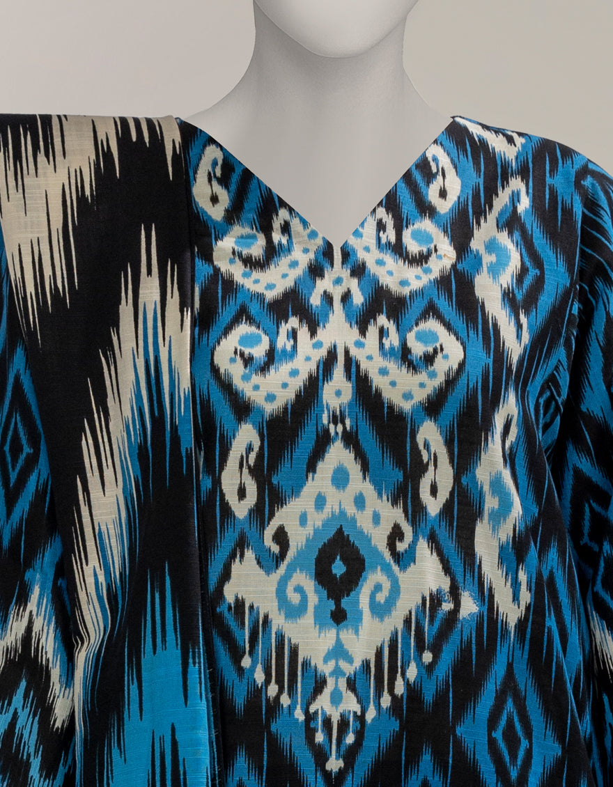 Khaddar Slub Multicolor Unstitched Suit - J. Junaid Jamshed