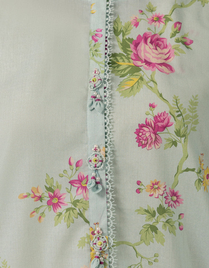 Lawn Multicolor Unstitched Suit - J. Junaid Jamshed