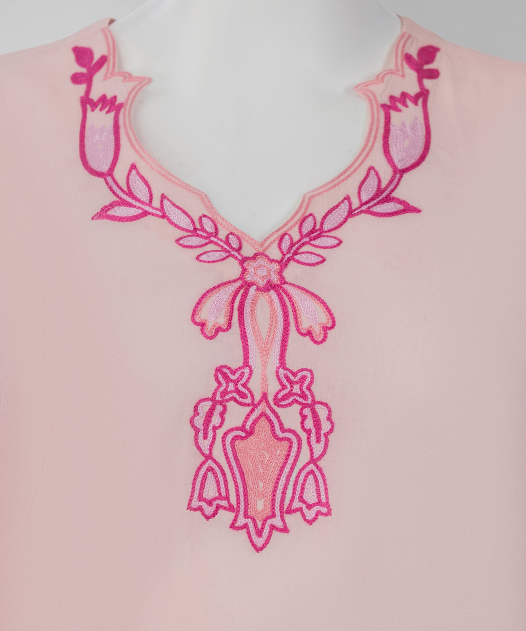 Lawn Pink Unstitched Suit - J. Junaid Jamshed