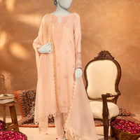 Khaddi Pink Stitched Suit - J. Junaid Jamshed