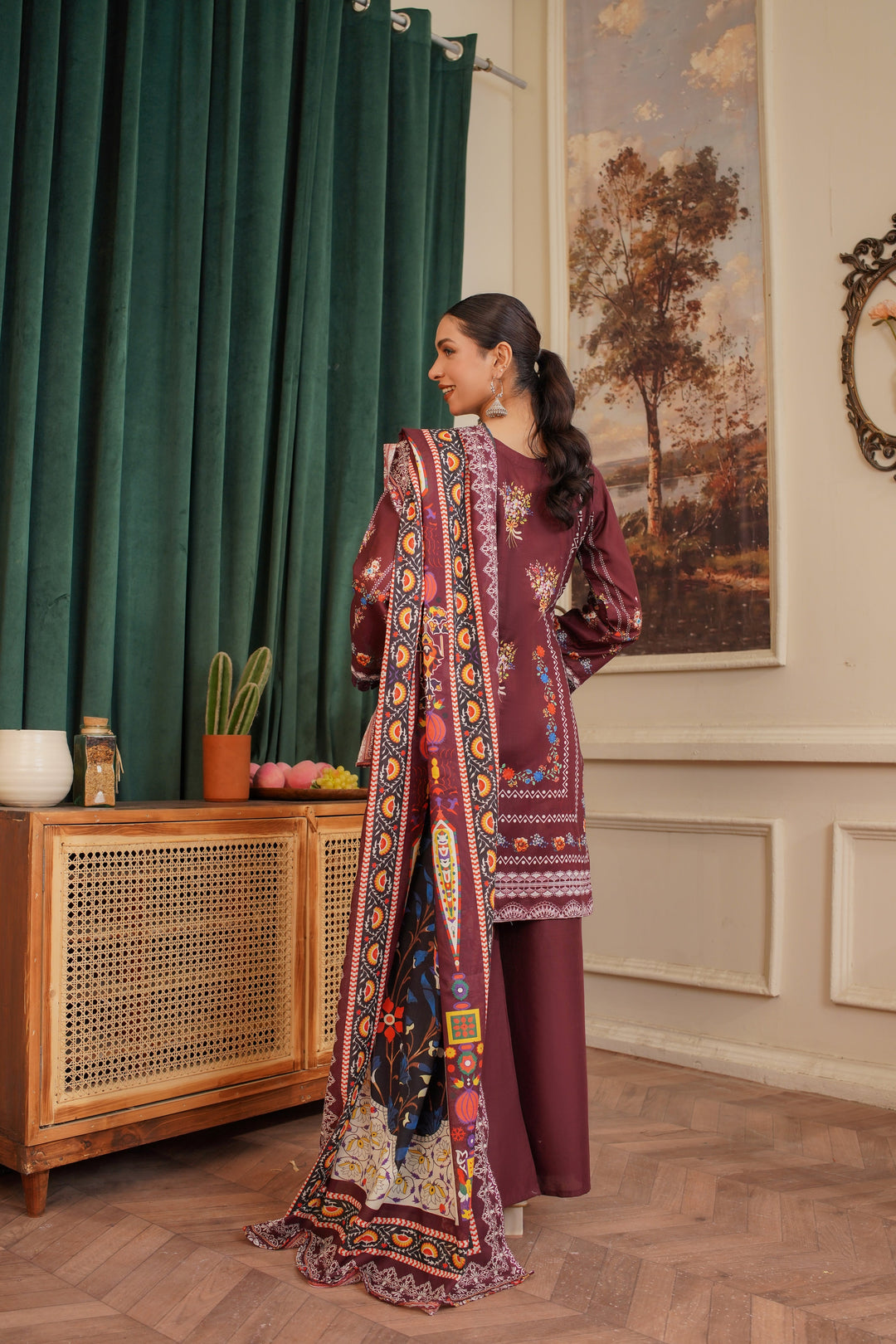 Garnet Muse - Lala Mashaal Stitched