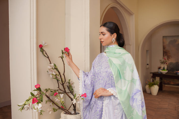 Olive Blossom - Lala Mashaal Stitched
