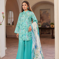 Serene Mint - Lala Mashaal Stitched