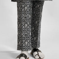 Lawn Black Trouser - J. Junaid Jamshed