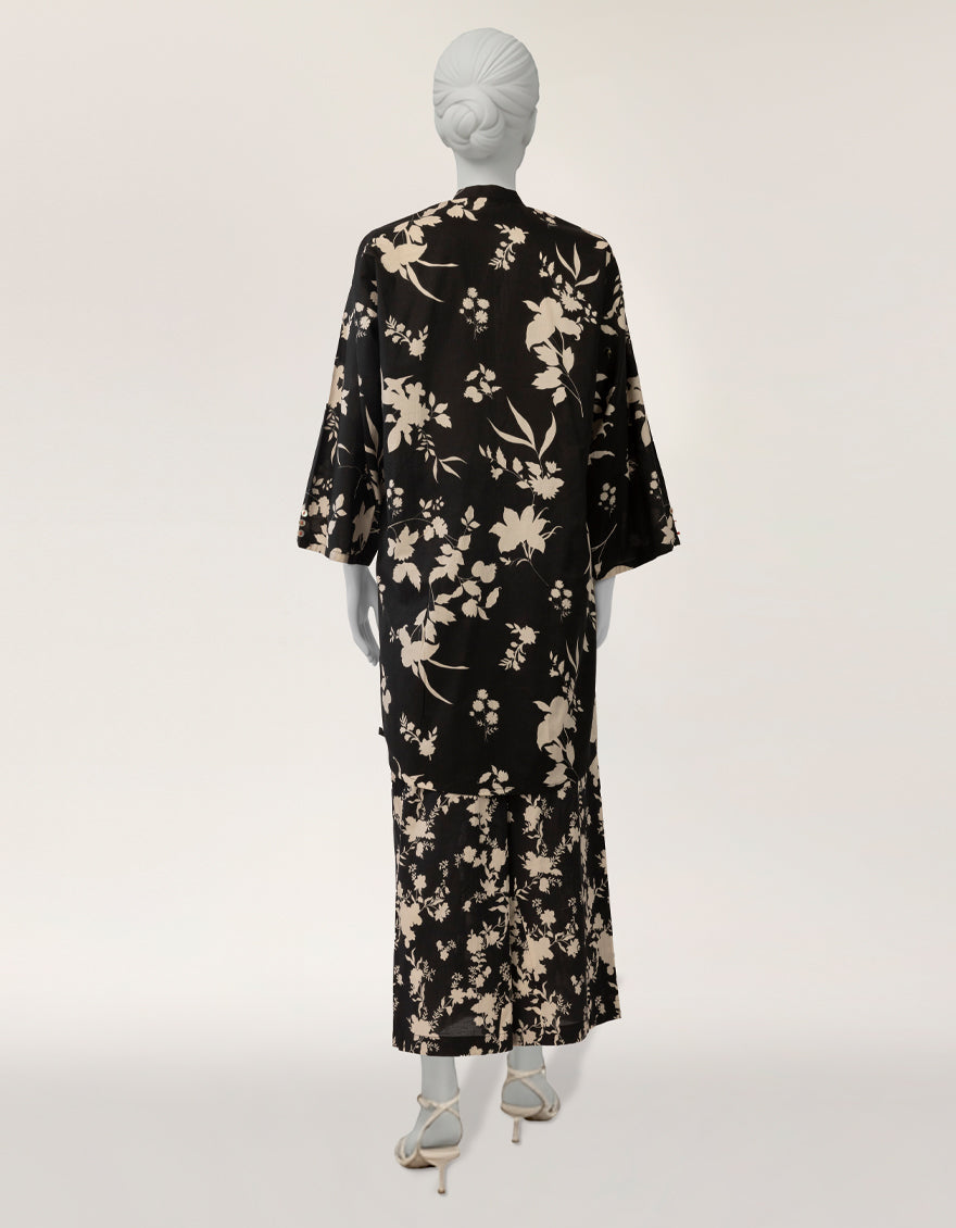 Lawn Black Kurti - J. Junaid Jamshed