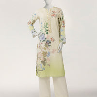 Lawn Multicolor Kurti - J. Junaid Jamshed