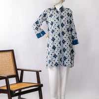 Lawn White Stitched Suit - J. Junaid Jamshed