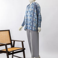 Lawn Grey Stitched Suit - J. Junaid Jamshed