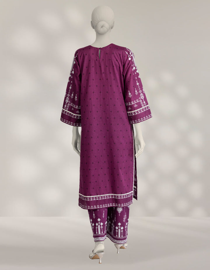 Cambric Multicolor Unstitched Suit - J. Junaid Jamshed