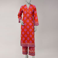 Lawn Multicolor Unstitched Suit - J. Junaid Jamshed