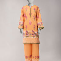 Lawn Multicolor Unstitched Suit - J. Junaid Jamshed