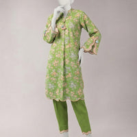 Lawn Multicolor Unstitched Suit - J. Junaid Jamshed