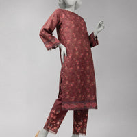 Lawn Multicolor Unstitched Suit - J. Junaid Jamshed