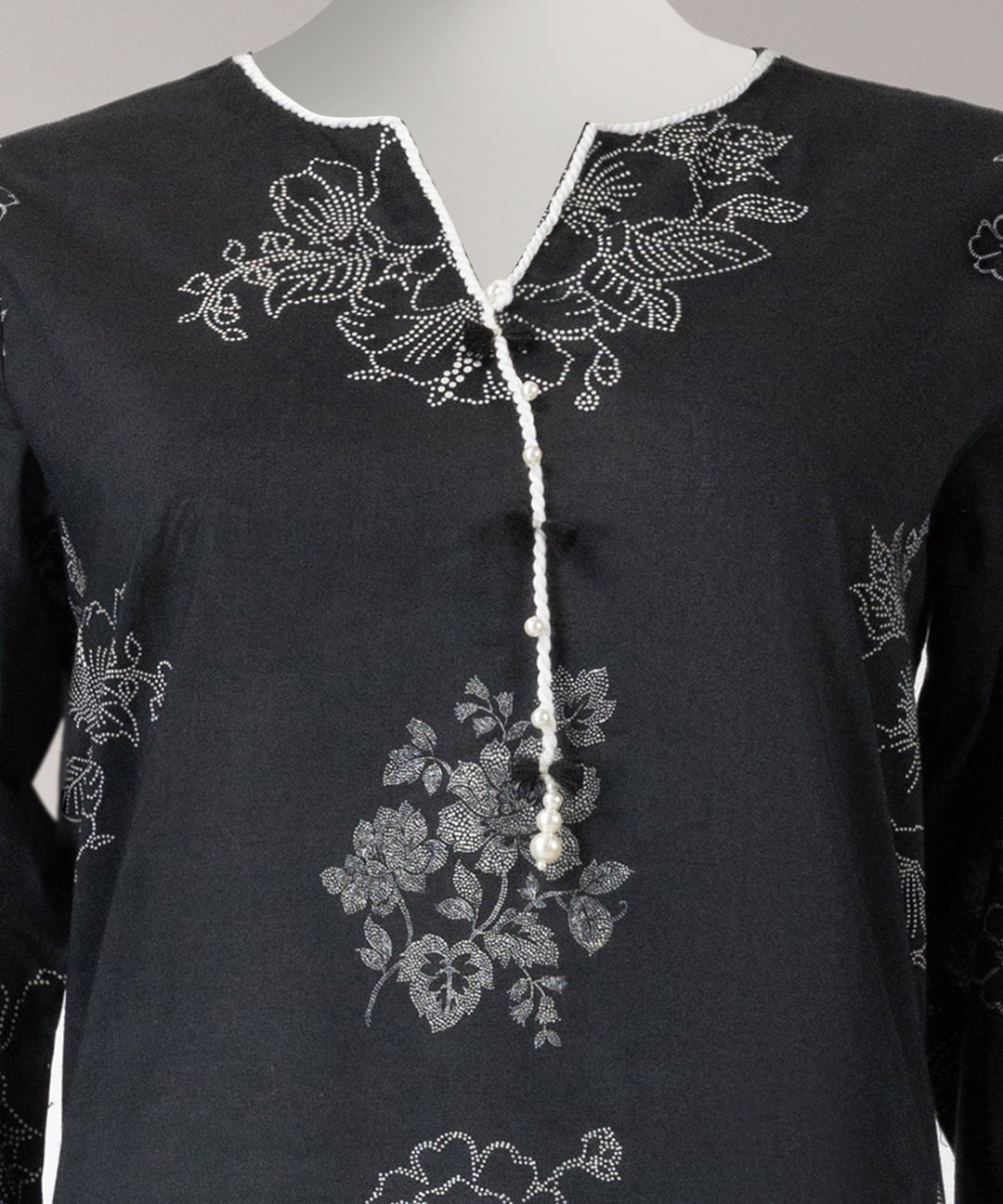 Lawn Multicolor Unstitched Suit - J. Junaid Jamshed