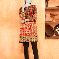 Lawn Multicolor Unstitched Shirt - J. Junaid Jamshed
