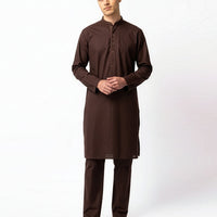 Cotton Purple Kurta Trouser - J. Junaid Jamshed