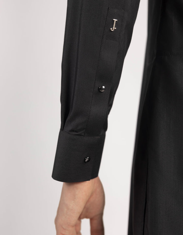 Blended Black Shalwar Kameez- J. Junaid Jamshed