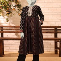 Lawn Black Kurti - J. Junaid Jamshed