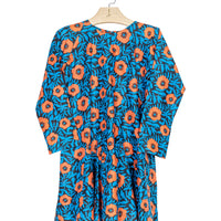 Lawn Blue Kurti - J. Junaid Jamshed