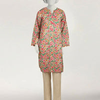 Lawn Multicolor Kurti - J. Junaid Jamshed