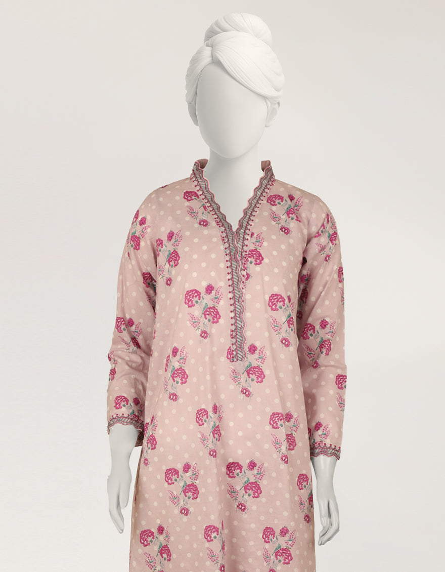 Lawn Lilac Kurti - J. Junaid Jamshed