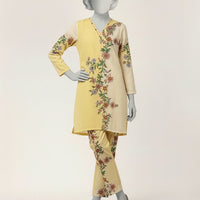 Yellow Stitched Suit - J. Junaid Jamshed