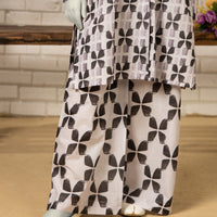 Lawn Multicolor Trouser - J. Junaid Jamshed