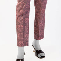 Lawn Pink Trouser - J. Junaid Jamshed