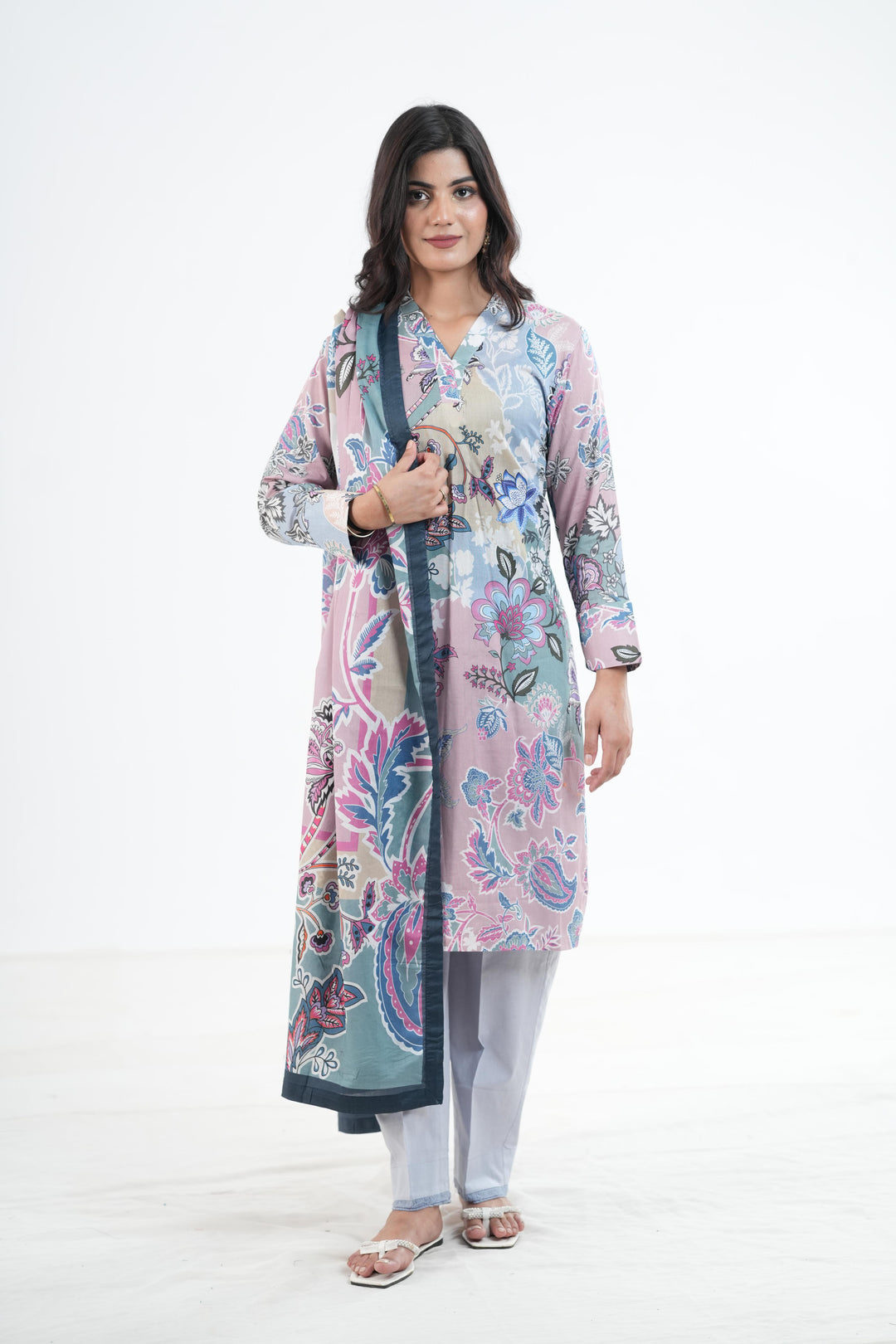 Khaddar Multi Stitched Suit - Khaadi