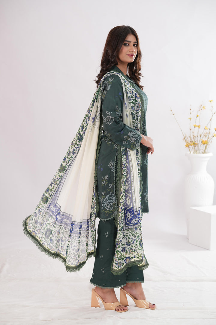 Kina-6A | Zara Shahjahan Stitched - Coco Prints Edit III