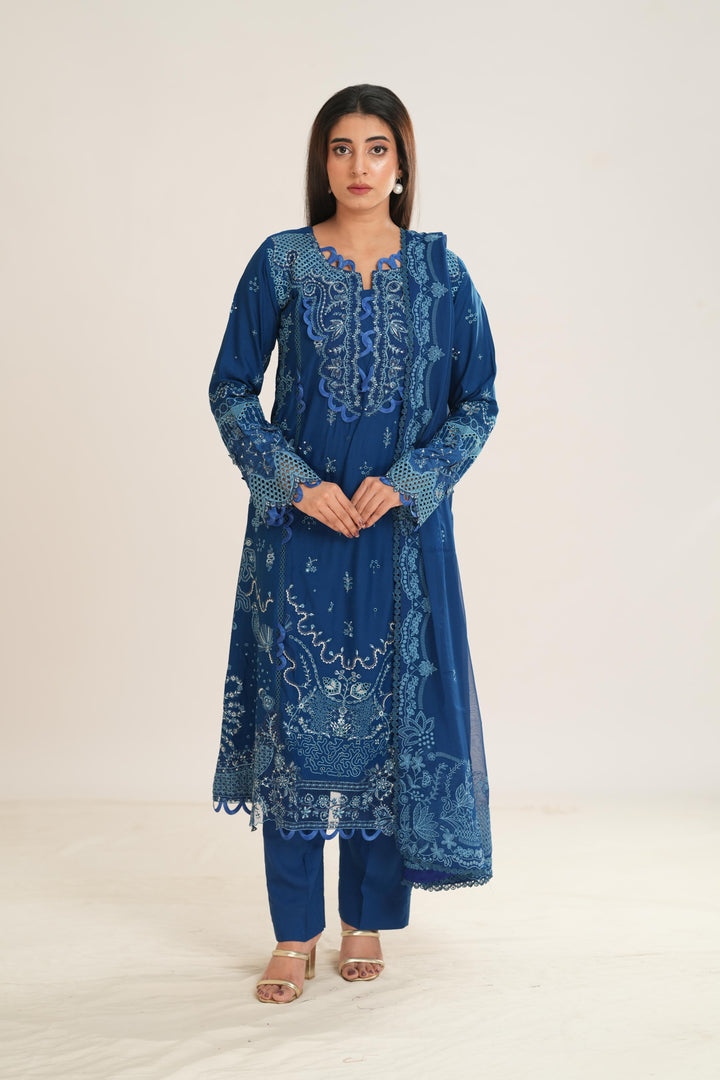 Eclipse - Q Line by Qalamkar Stitched