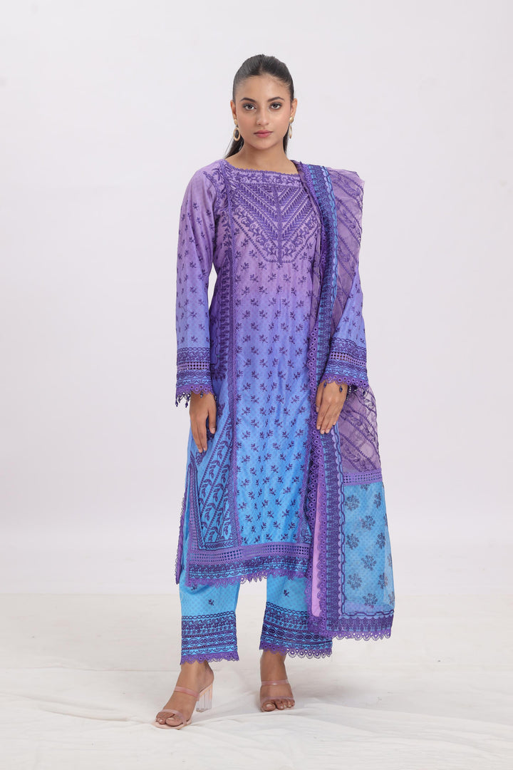 Design 12B - Sobia Nazir Luxury Lawn Stitched