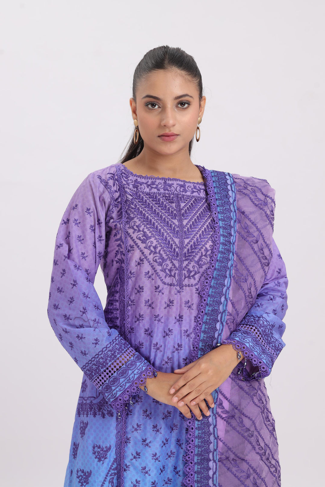 Design 12B - Sobia Nazir Luxury Lawn Stitched