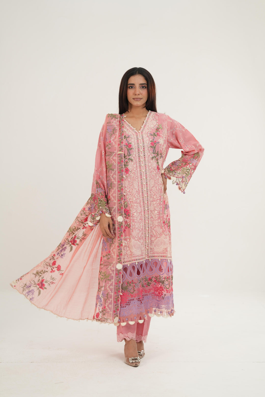 Design 1 - Sana Safinaz Luxury Lawn Stitched