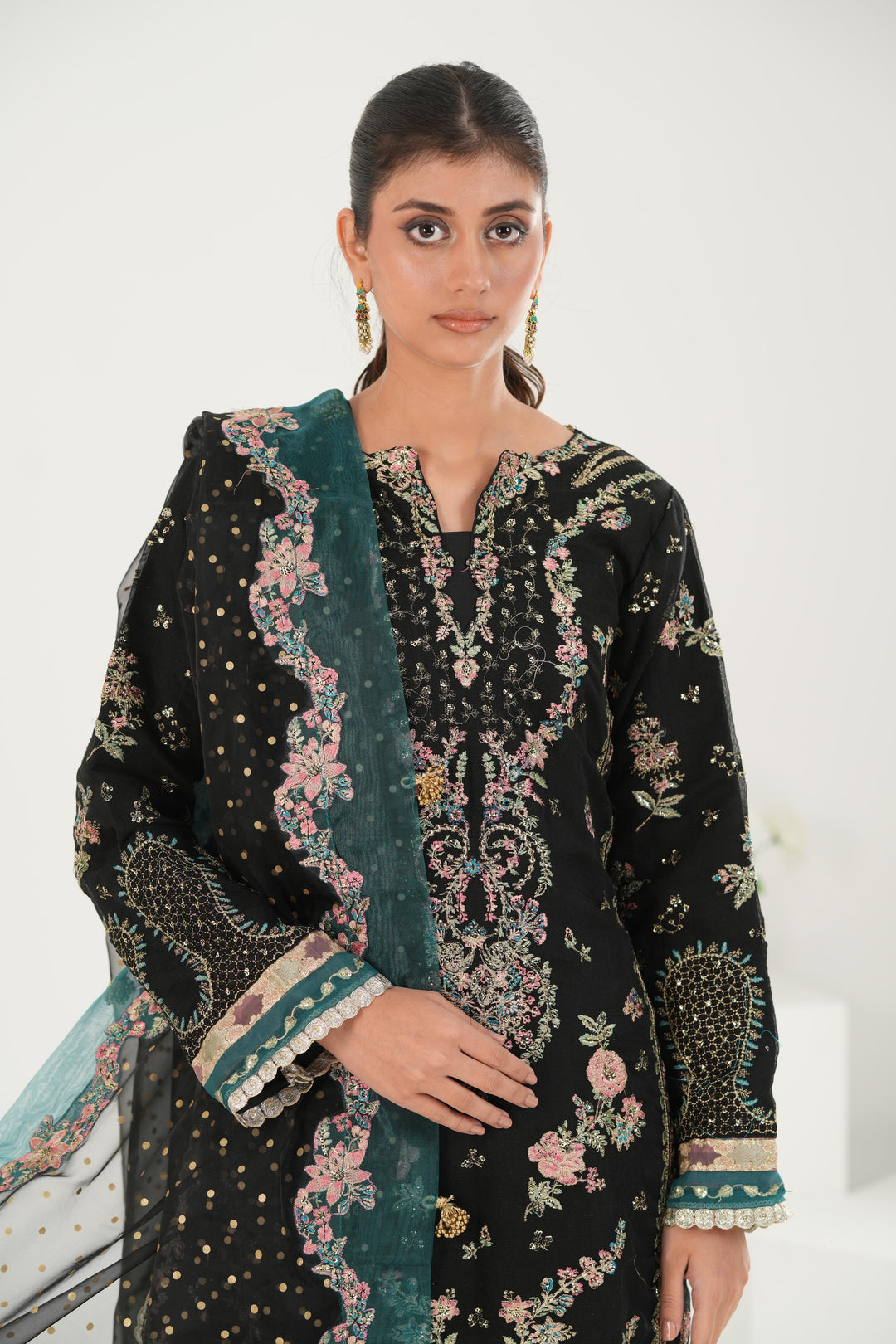 Larosea - Afrozeh La Fuchsia Stitched