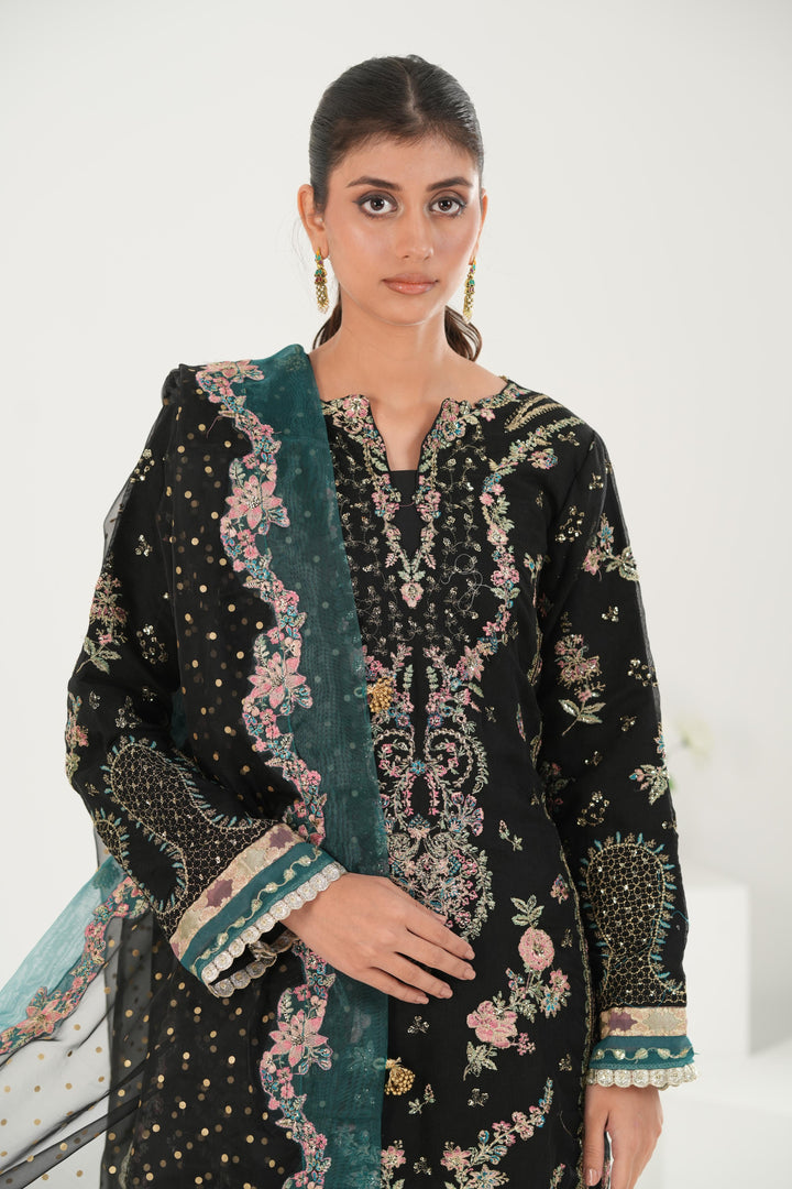 Larosea - Afrozeh La Fuchsia Stitched