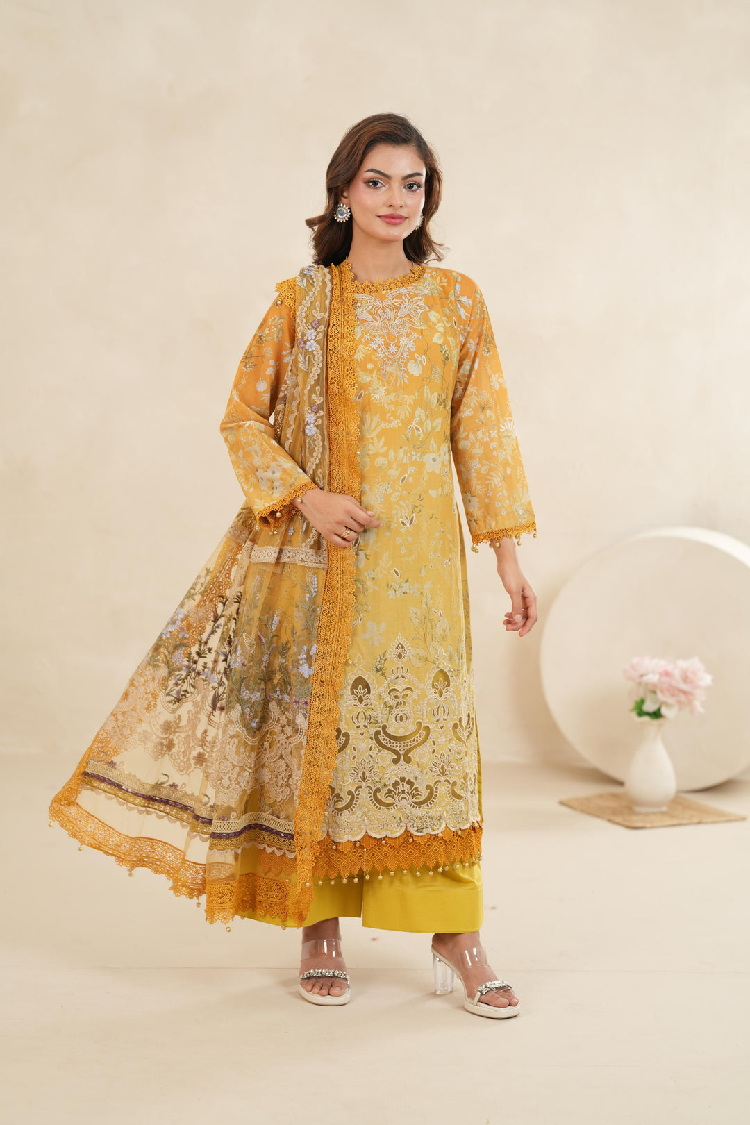 Design 12B - Sobia Nazir Luxury Lawn Stitched
