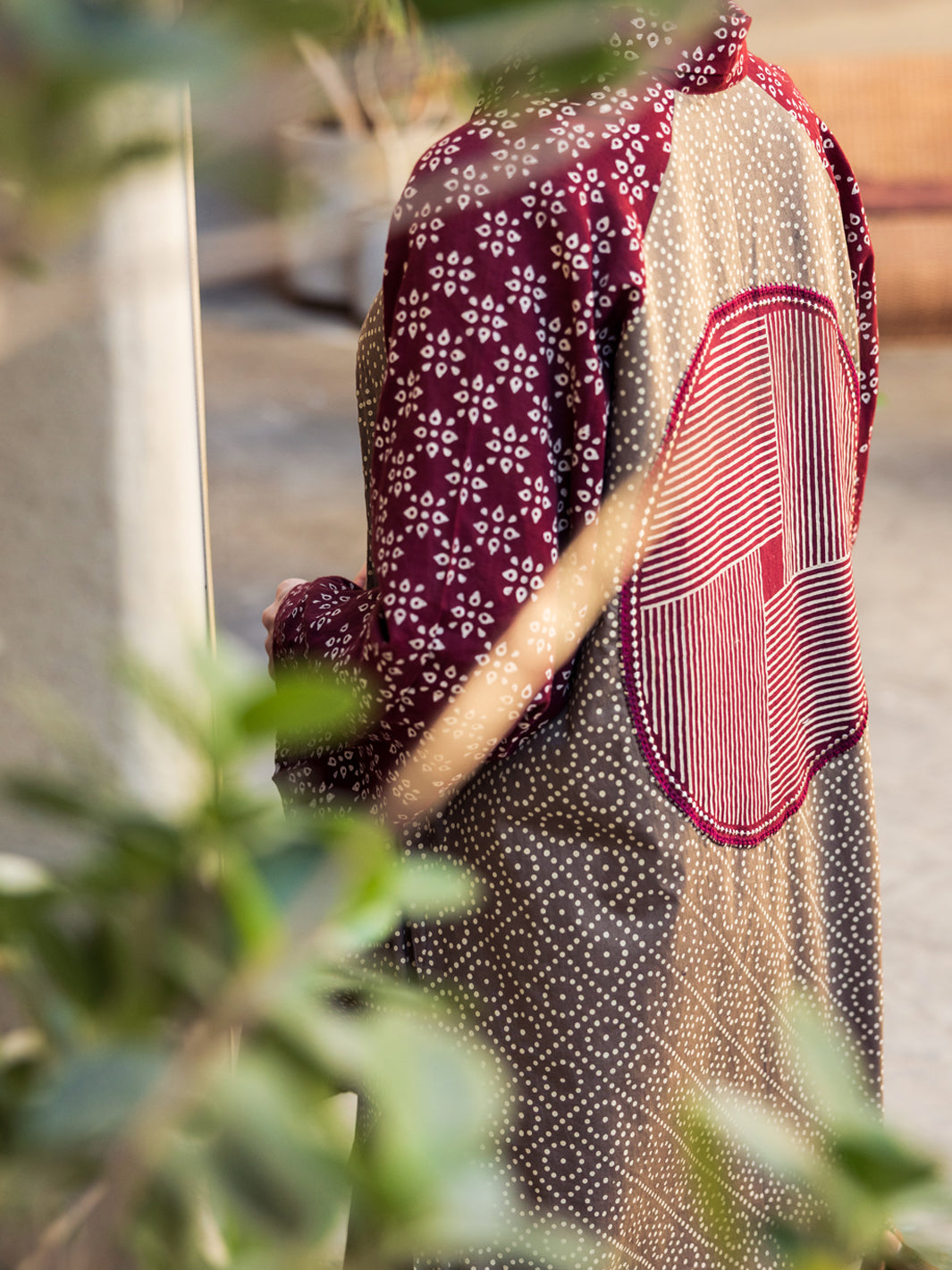 Cotton Maroon Stitched Suit - Almirah