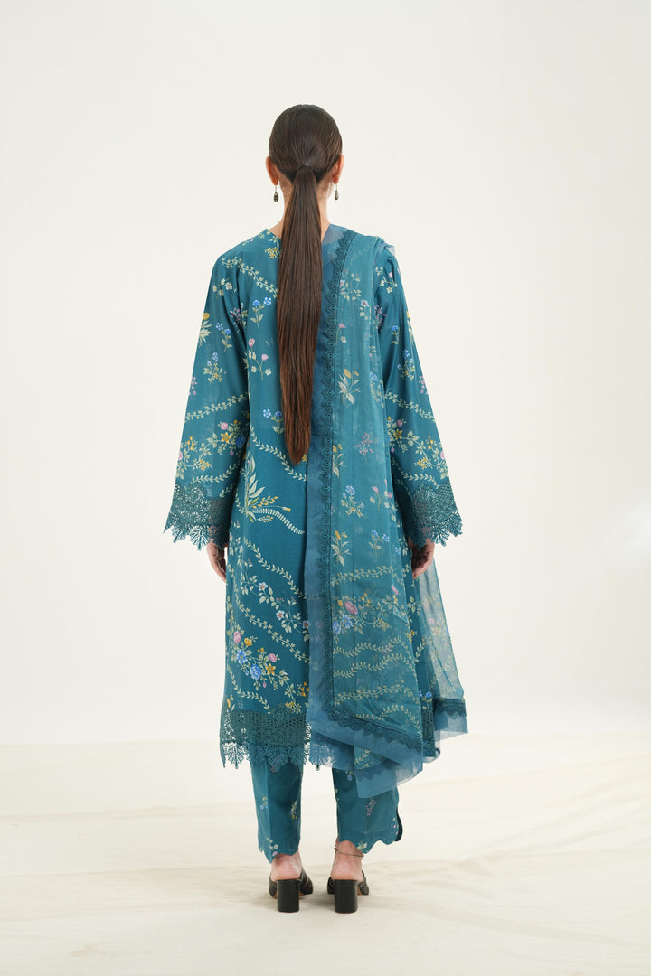 Luem Teal - Afrozeh Haze Summer Edit '26 Stitched