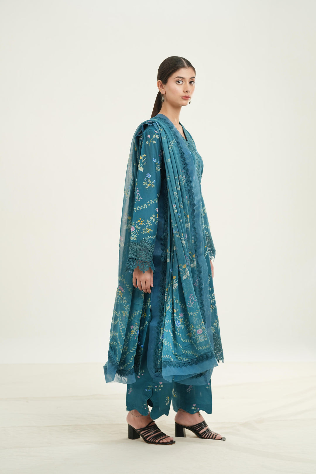 Luem Teal - Afrozeh Haze Summer Edit '26 Stitched