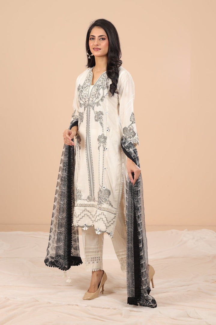 16A Muzlin Summer Stitched - Sana Safinaz